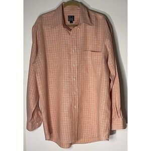 Jos. A. Bank Men's 100% Linen Button-Up Shirt Size Large – Travelers‎ Collection